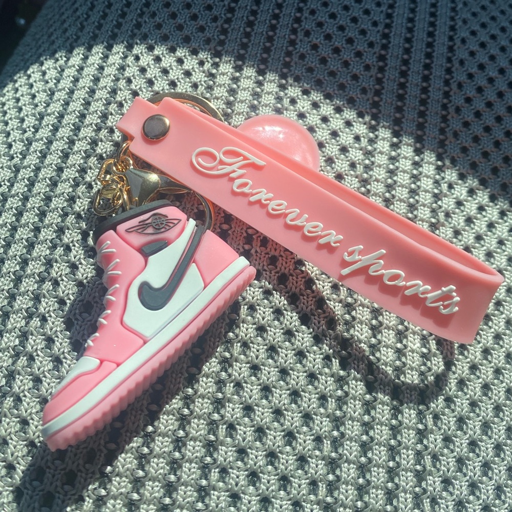 Pink Jordan Keychain - Picture 2 of 4